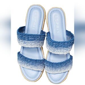 Esprit Ombrie Blue Espridelle Sandals